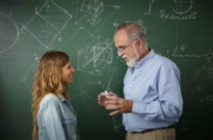 Student and Professor