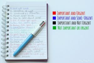 Prioritize your to do list