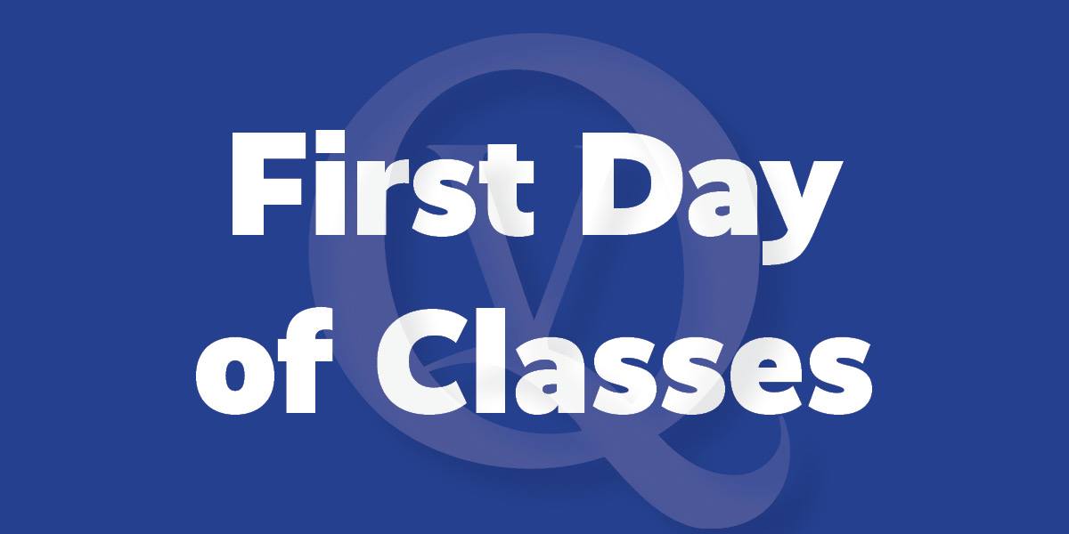 First Day of Fall Classes