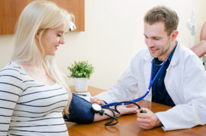blood pressure check