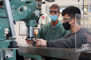 adv mfg student and steve