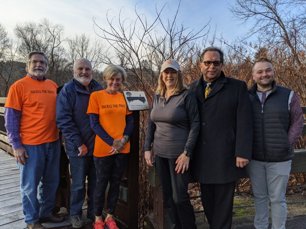 Breault Bridge Tackle the Trail group