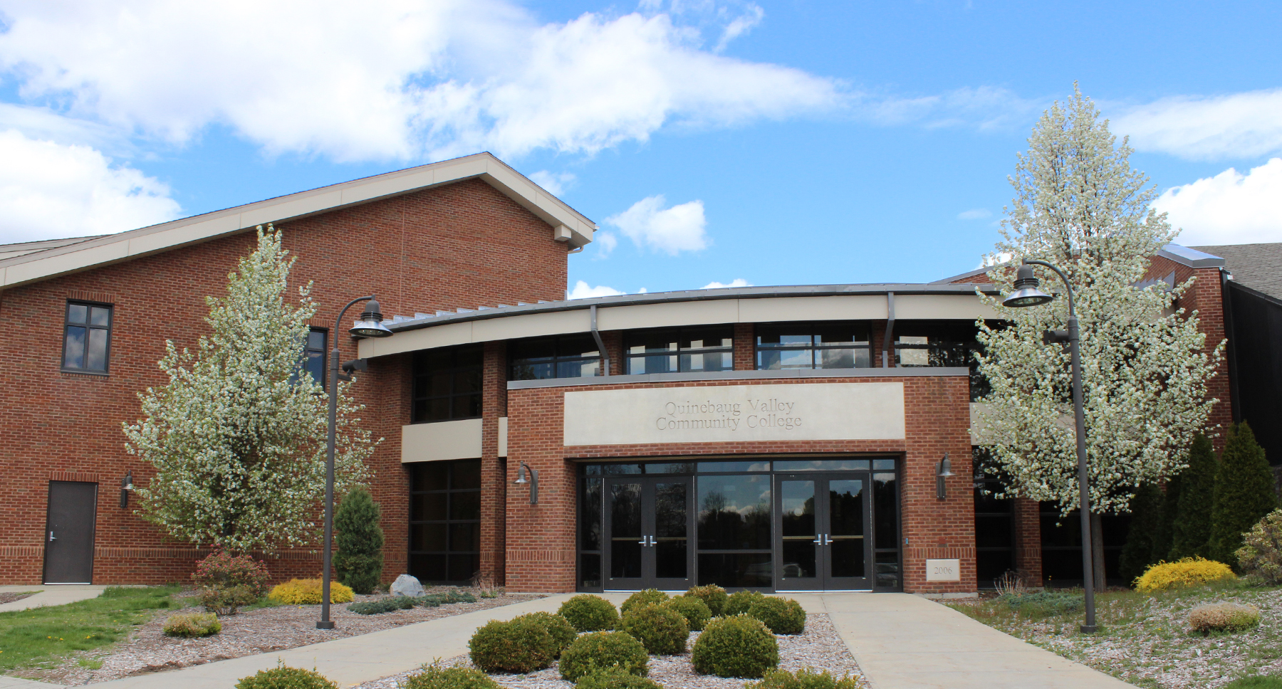 Quinebaug Valley Community College Danielson Entrance